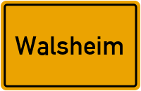 Nußdorfer Straße in Walsheim