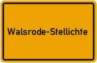 Ortsschild Walsrode-Stellichte