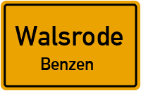 Ehemalige Ladestraße in WalsrodeBenzen