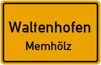 Straßenverzeichnis Waltenhofen Memhölz