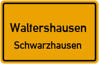 B 88 in WaltershausenSchwarzhausen