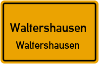 Gothaer Straße in WaltershausenWaltershausen