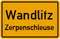 Zum Wasserkreuz in 16348 Wandlitz (Zerpenschleuse)