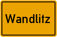 Ortsschild von Gemeinde Wandlitz in Brandenburg