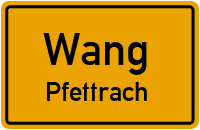 Bachstraße in WangPfettrach
