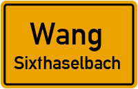 Inzkofener Straße in WangSixthaselbach