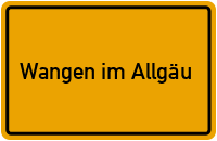 Wangen im Allgäu in Baden-Württemberg