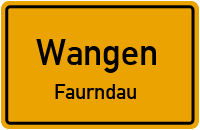 Siemensstraße in WangenFaurndau