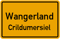 Straßenverzeichnis Wangerland Crildumersiel