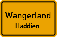 Tünnenser Weg in WangerlandHaddien