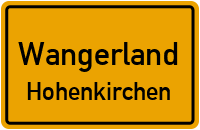 Straßenverzeichnis Wangerland Hohenkirchen