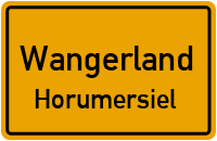 Seestraße in WangerlandHorumersiel