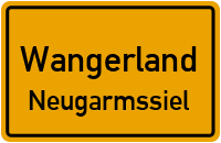 Straßenverzeichnis Wangerland Neugarmssiel