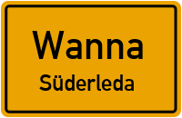 Ortsstraße in WannaSüderleda