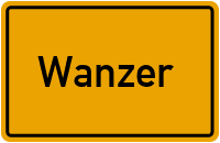 City Sign Wanzer