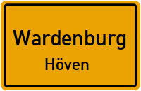 Straßenverzeichnis Wardenburg Höven