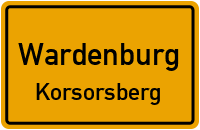 Plackenweg in WardenburgKorsorsberg