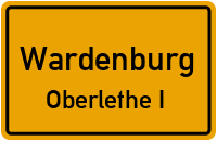 Straßen in Wardenburg Oberlethe I