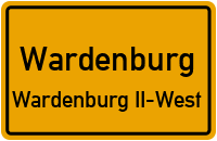 Straßenverzeichnis Wardenburg Wardenburg II-West