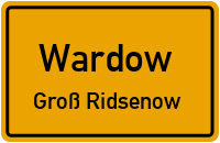 Heideweg in WardowGroß Ridsenow