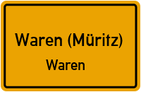 Witzlebenstraße in 17192 Waren (Müritz) (Waren)