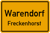 Straßenverzeichnis Warendorf Freckenhorst