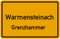 Straßen in Warmensteinach Grenzhammer