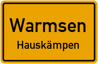 Hauskämper Straße in WarmsenHauskämpen