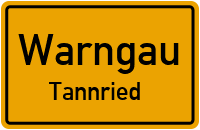 Straßenverzeichnis Warngau Tannried