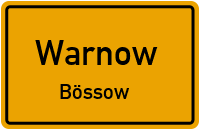 Feldstraße in WarnowBössow