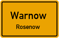 Witziner Straße in WarnowRosenow