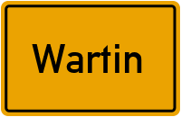 Wartin in Brandenburg