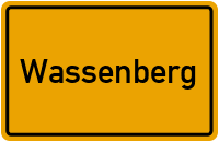 Ortsschild von Stadt Wassenberg in Nordrhein-Westfalen