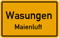 Kirchweg in WasungenMaienluft