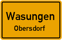 Maienluftstraße in WasungenObersdorf