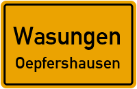 Beckengasse in 98634 Wasungen (Oepfershausen)