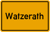 City Sign Watzerath