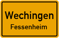 Kirchgaß in WechingenFessenheim