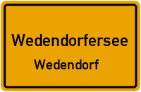 Rehnaer Straße Wedendorf in WedendorferseeWedendorf