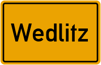 City Sign Wedlitz