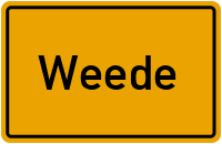 City Sign Weede