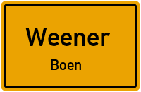 Ödenfeldstraße in WeenerBoen