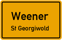 Straßenverzeichnis Weener St Georgiwold