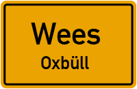 Straßenverzeichnis Wees Oxbüll