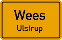 Straßen in Wees Ulstrup