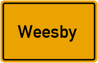 Westerstraße in Weesby