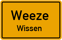 Wember Straße in WeezeWissen