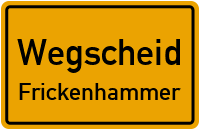 Straßenverzeichnis Wegscheid Frickenhammer