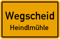 Heindlmühle in 94110 Wegscheid (Heindlmühle)