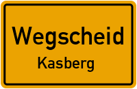 Kasberger Straße in WegscheidKasberg